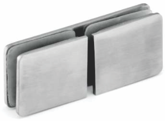 GLASS TO GLASS 180 DEGREE CONNECTOR